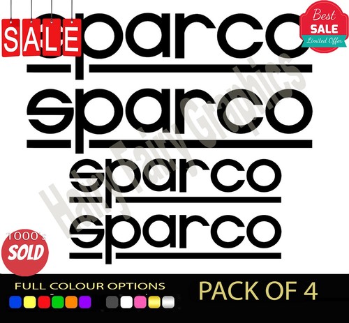 Sparco vinyl sticker decal - vinyl,