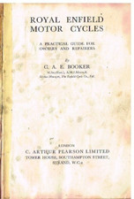 ROYAL ENFIELD B C CO CM G H J J2 L S S2 WD/C WD/CO BULLET 1937-51 REPAIR MANUAL