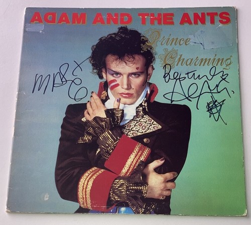 Signed adam ant marco - ant, pirroni