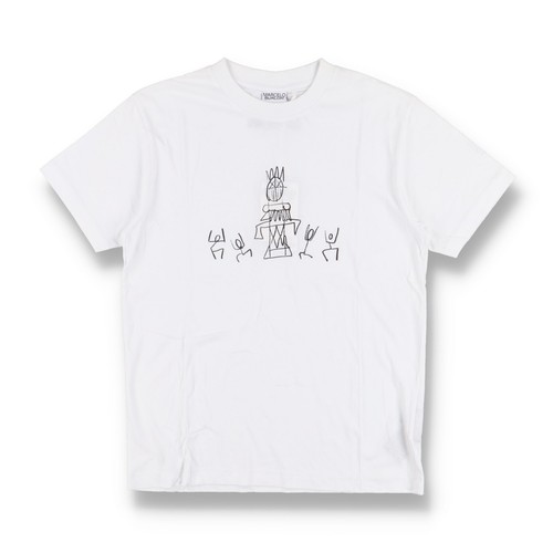 Marcelo burlon white - burlon, outline