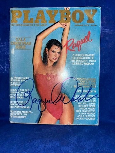Raquel welch huge autographed - ,