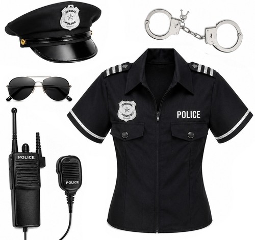Women police costume - women,