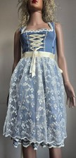 MARJO Blue Polka Dol Dirndl