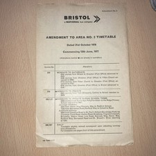 Bristol. National bus cpy.  (