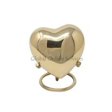 Classic Gold Coloured Heart