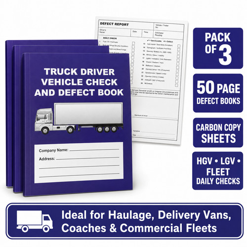 Driver daily check - check, book