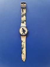 Tintin Swatch Watch 75th Anniversary. Excellent condition original box & sleeve
