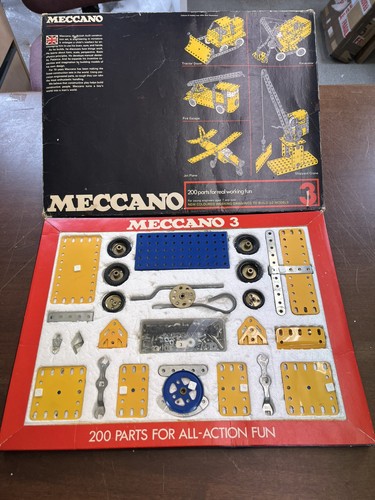 Vintage meccano set - vintage,