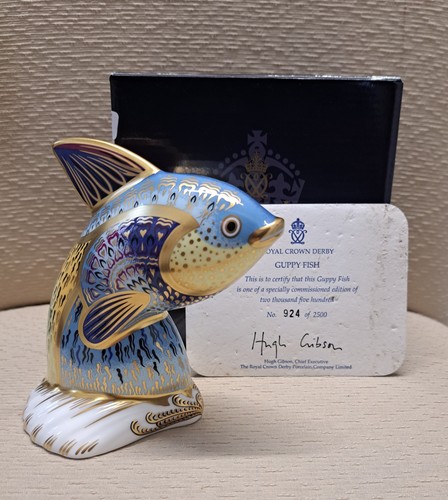 Royal crown derby paperweight - royal,