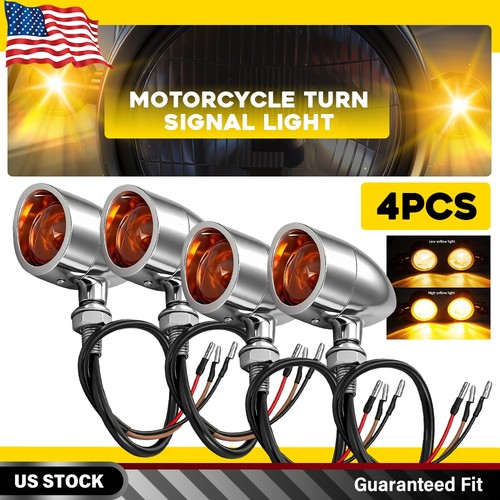 4pcs motorcycle bullet - motorcycle, turn