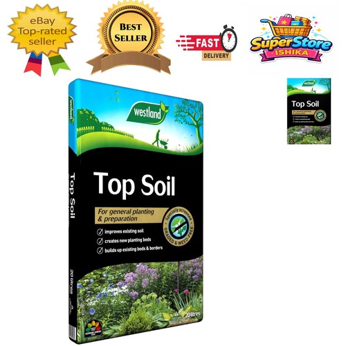 Litre weed free top soil - litre,