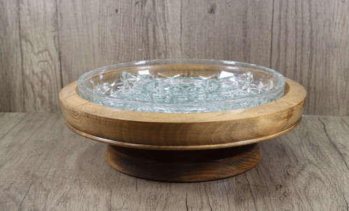 Handmade lazy susan - susan, wooden