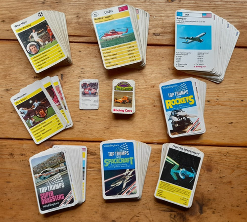 Vintage card game 70s 80s - game, 70s–80s