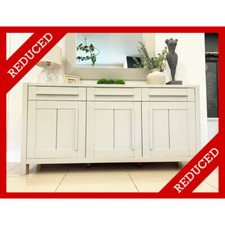Marks & Spencer Sonoma Oak Cream Sideboard Dresser and Cupboard Large Drawers