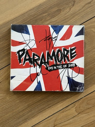 Signed super rare paramore - super, rare**
