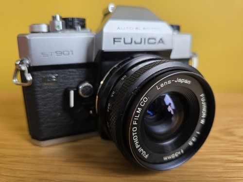 Fujica st901 35mm film slr - fujica,