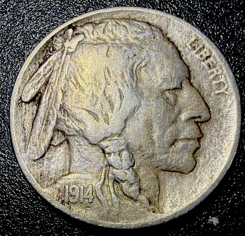 1914 buffalo nickel - p,