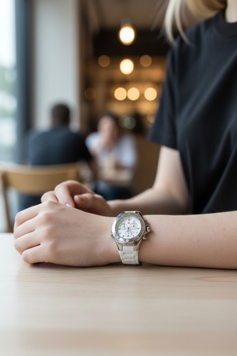 Michele jellybean 38mm silver - michele,