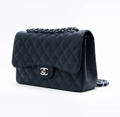 Chanel black quilted flap - chanel,