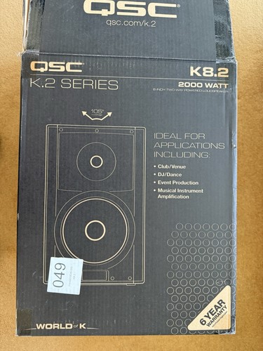 Qsc portable active - qsc, 8"