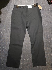 F&F Tesco Navy Trousers.  Size