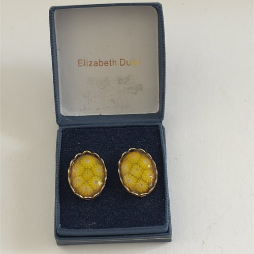 Vintage elizabeth duke yellow - vintage,