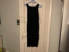 Seraphine Maternity Dress Black Size UK 10