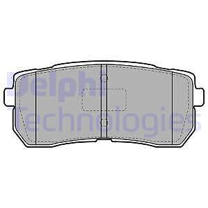 Lp2095 delphi brake pad - lp2095,
