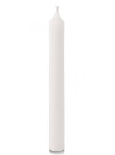 Pure white church votive - church,