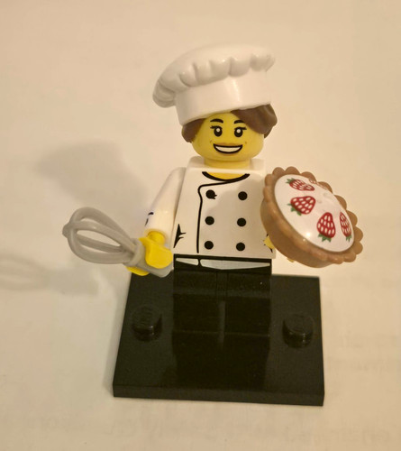 Lego minifigures gourmet chef - lego,