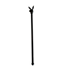 Playboy Swizzle Stick Black