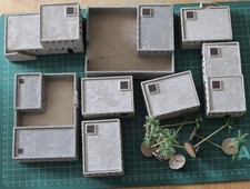 15mm Scale Desert Buildings
