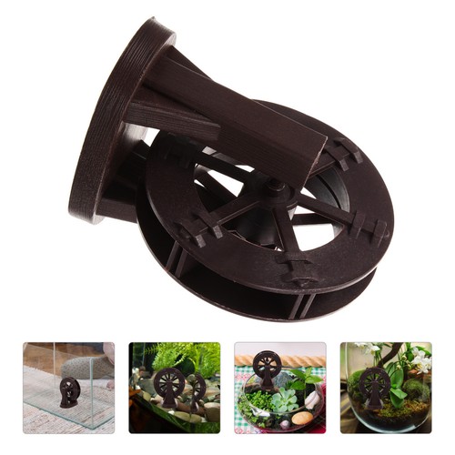 Running water wheel - running,