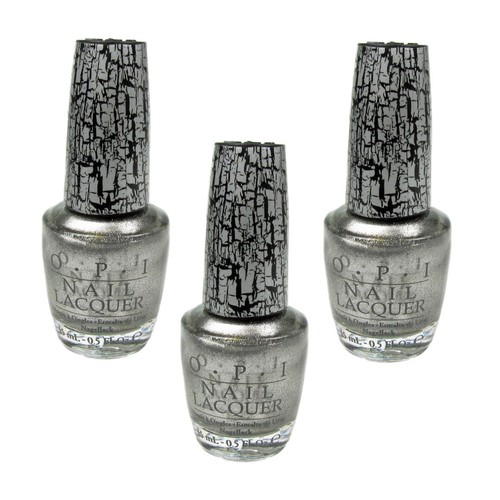 Opi metallic silver nail - 3,
