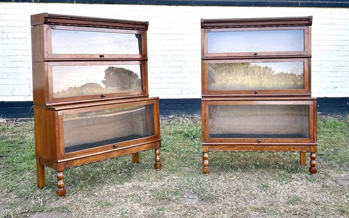 Vintage bookcase cabinet