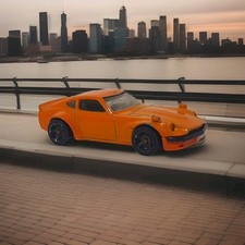 Custom Datsun 240Z Hot Wheels 174/365 2017 Factory Fresh 3/10 Orange Mainline