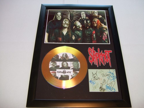 Skipknot signed disc framed - skipknot,