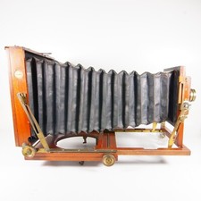 Thornton Pickard College Double Extension 1/2 Plate Folding Bellows Camera
