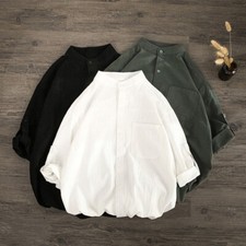 Men Linen Half Sleeve Shirt