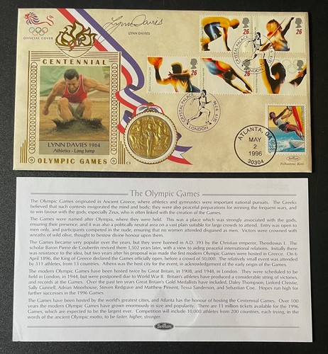 1996 commemorative cover lynn - commemorative,