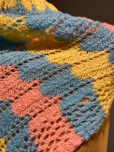 Hand knit shetland - knit,