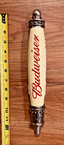 Budweiser beer tap handle - budweiser,