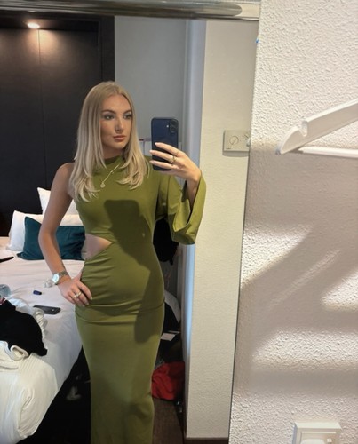 Zara green cut out - cut-out, one