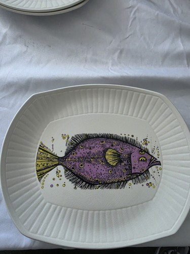 Retro aquarius fish series - retro,