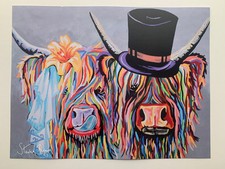 STEVEN BROWN SIGNED ART McHAPPILY MCCOO EVER  30cm x 23cm Digi Print *MULTI-BUY*