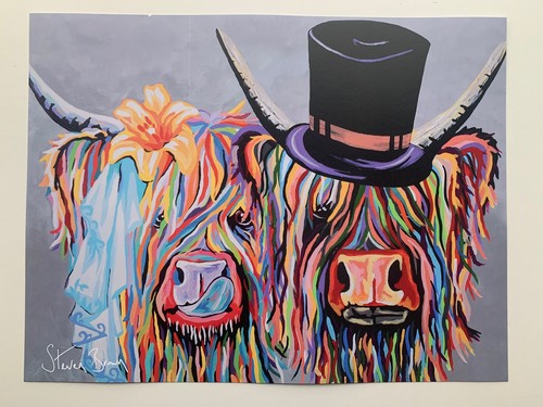 Steven brown signed art - steven,