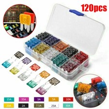 120pcs Assorted Blade Fuse Kit