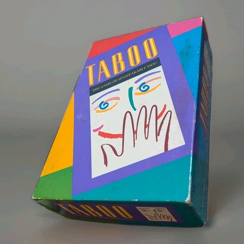 Vintage 1989 taboo board game - vintage,