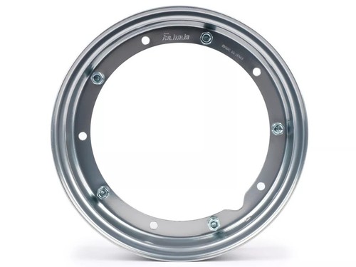 Grey steel wheel rim 10 - steel,