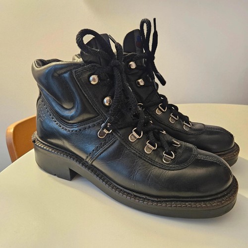 Ecco chunky boots with hiking